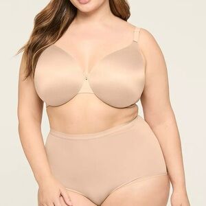 Cacique - Sz 42G Nude Invisible Back-smoother Lightly Lined Full Coverage Bra